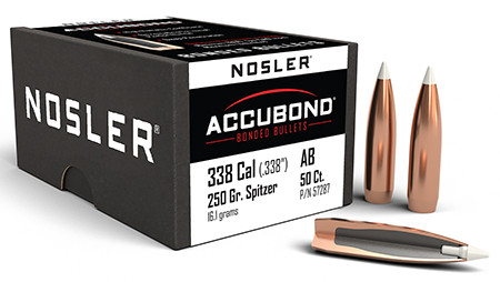 NOSLER ACCUBOND 338 250 SPTZR 50