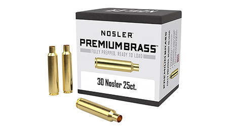 NOSLER CUSTOM BRASS 30 NOSLERLER 25