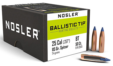 NOSLER BLSTC HNT 25 115 SPTZR 50