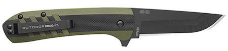 OUTDOOR EDGE VX430B-C RAZOR VX4 3" BLK/GRN G10