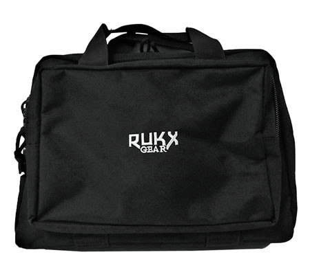 RUKX DBL PISTOL CASE BLK
