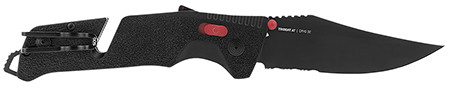 SOG 11-12-02-41 TRIDENT AT BLK/RED SERRATED