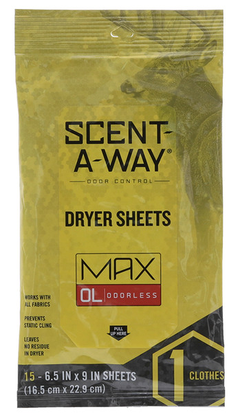HS 0 SCENTAWAY UNSCENTED DRYR SHT
