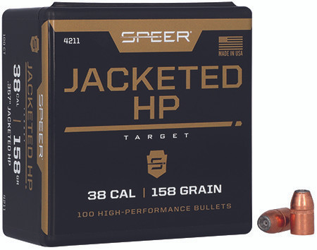 SPEER BULL .357 158 JHP 100/5