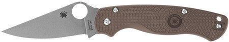 SPYDERCO PARA MLTRY 2 BRWN LW
