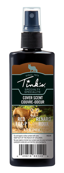 TINKS RED FOX-P COVER 4OZ