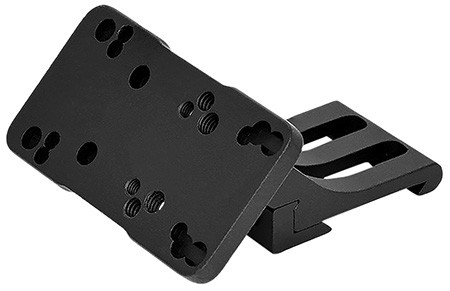 WARNE RED-DOT RISER 45 OFFSET REFLEX LH