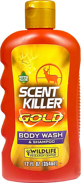 WILD SK GOLD BODY WASH & SHAMPOO 12OZ