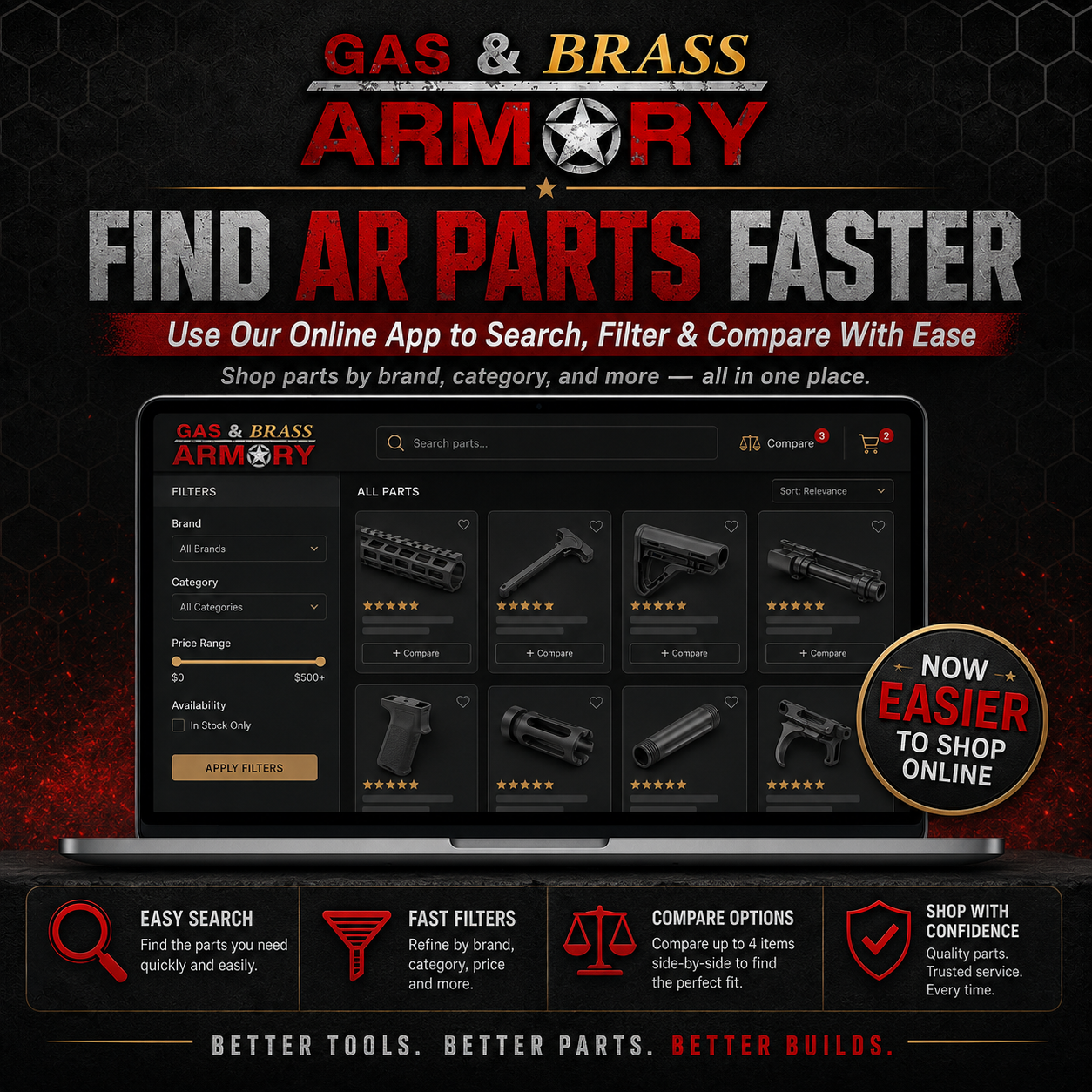 Build an AR-15 with our AR Builder App