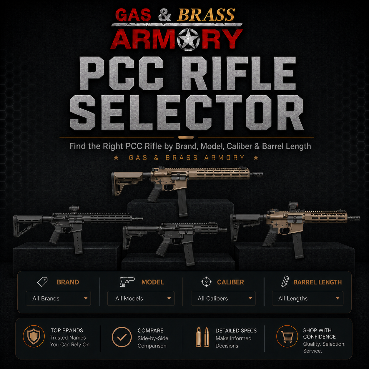 Buy PCC Rifles in Brandon FL