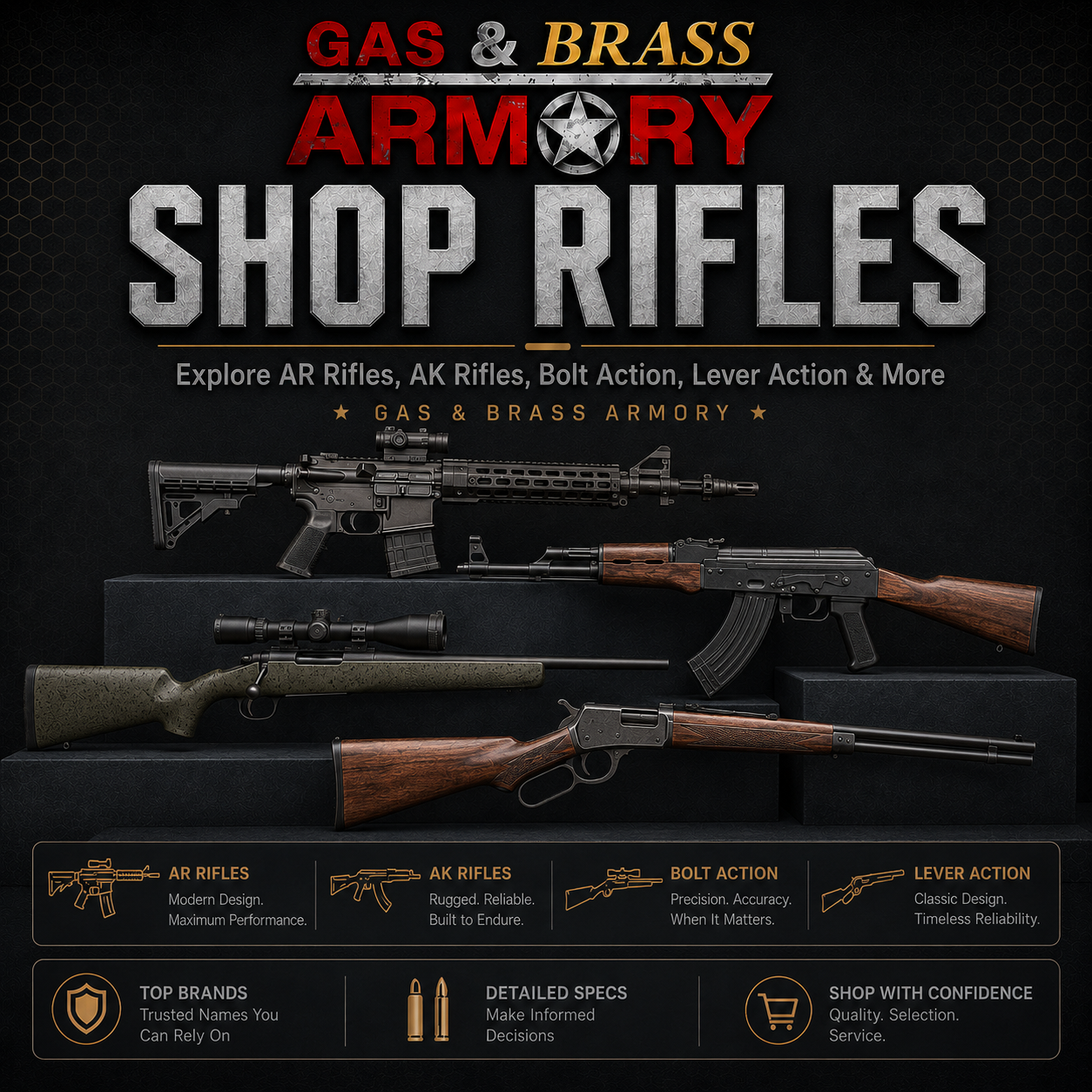 Shop for Rifles in Brandon, FL