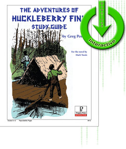 Adventures of Huckleberry Finn by Mark Twain, unit study guide lesson plans for literature and reading from a Christian worldview with Biblical integration. Teacher resource curriculum, hands on ideas, projects, worksheets, comprehension questions, and activities. Adventures of Huckleberry Finn by Mark Twain, unit study guide lesson plans for literature and reading from a Christian worldview with Biblical integration. Teacher resource curriculum, hands on ideas, projects, worksheets, comprehension questions, and activities.