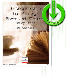 Introduction to Poetry: Forms and Elements unit study guide for literature, from a Christian perspective Introduction to Poetry: Forms and Elements unit study guide for literature, from a Christian perspective