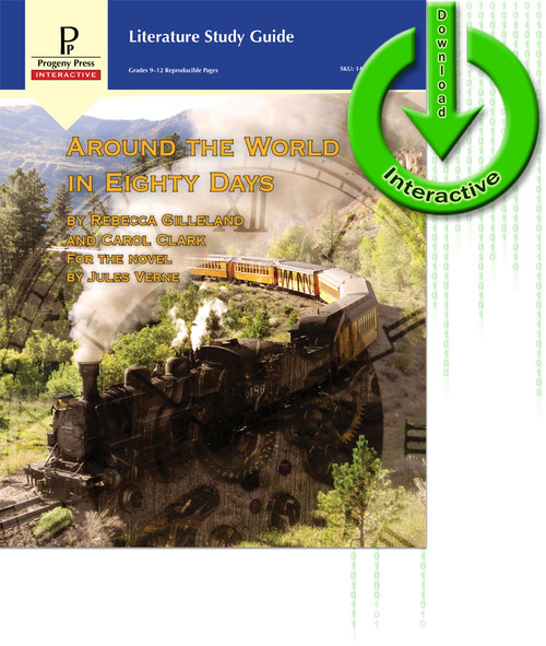 Digital PDF Download ELA guide for Around the World in Eighty Days