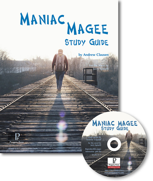 Maniac Magee Study Guide, unit studyguide lesson plans for literature and reading from a Christian worldview with Biblical integration. Teacher resource curriculum, hands on ideas, projects, worksheets, comprehension questions, and activities, Maniac Magee, Jerry Spinelli.