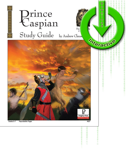 Prince Caspian Study Guide, unit studyguide lesson plans for literature and reading from a Christian worldview with Biblical integration. Teacher resource curriculum, hands on ideas, projects, worksheets, comprehension questions, and activities, Prince Caspian, C. S. Lewis.