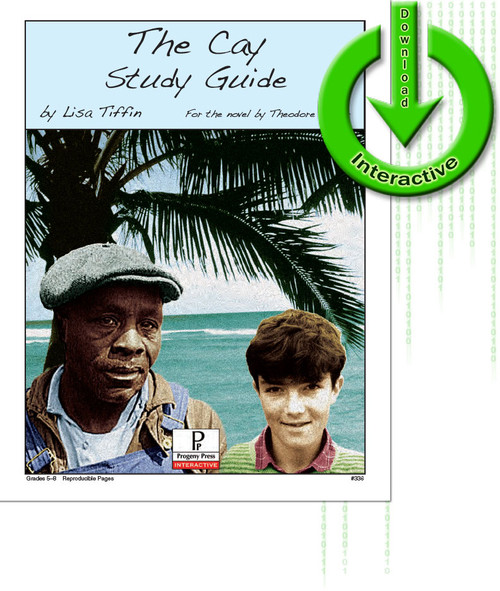 The Cay Study Guide, unit studyguide lesson plans for literature and reading from a Christian worldview with Biblical integration. Teacher resource curriculum, hands on ideas, projects, worksheets, comprehension questions, and activities, The Cay, Theodore Taylor.