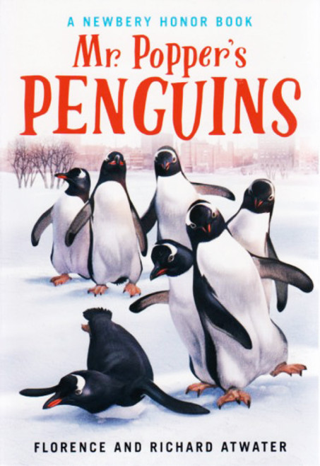 Companion book to Progeny Press literature curriculum, Mr. Popper’s Penguins Study Guide, Richard & Florence Atwater, homeschool, Christian worldview novel lesson plans available. 