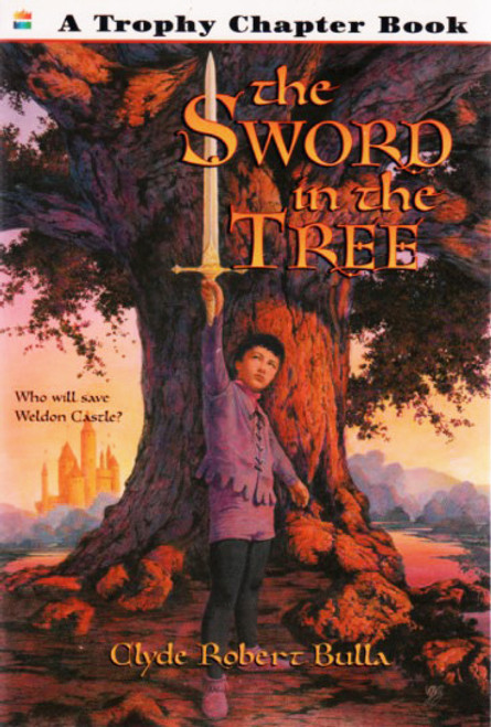 Companion book to Progeny Press literature curriculum, The Sword in the Tree Study Guide, Clyde Robert Bulla, homeschool, Christian worldview novel lesson plans available. 