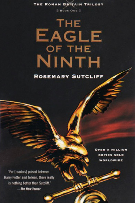 The Eagle of the Ninth by Rosemary Sutcliff, Book, novel cover art.
