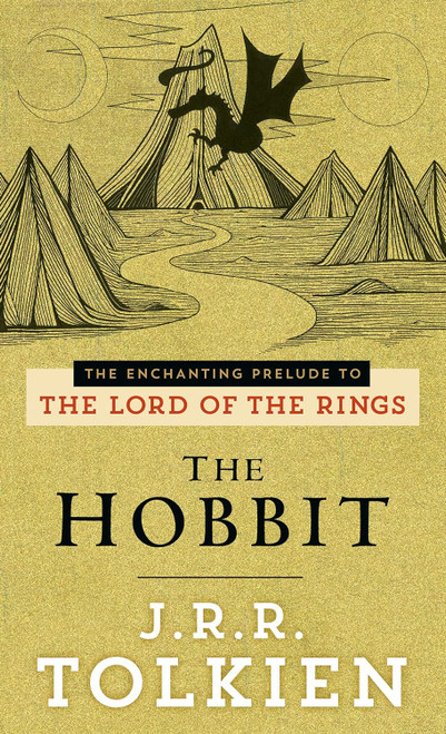 The Hobbit by J. R. R. Tolkien, Book, novel cover art.