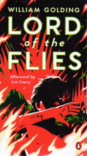 Lord of the Flies by William Golding, Book, novel cover art.