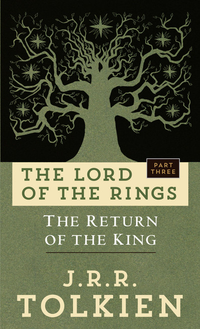Return of the King by J.R.R. Tolkien. Book, novel cover art.