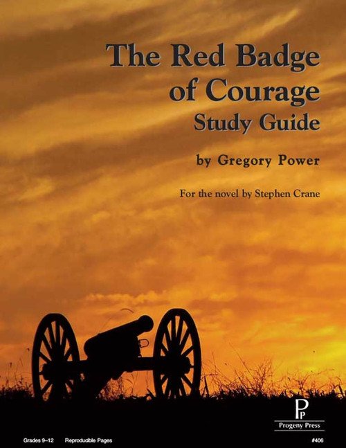The Red Badge of Courage Christian Study Guide. Progeny Press unit lesson plans for literature and reading. Novel study includes reproducible teacher ELA curriculum, hands on ideas, projects, worksheets, comprehension questions, and activities.