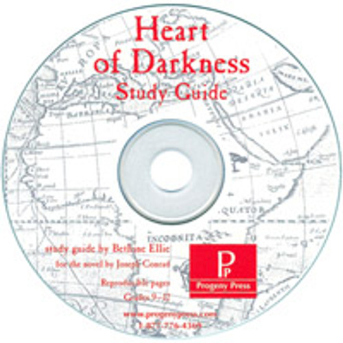 The Heart of Darkness Christian Study Guide *Print Only PDF on CD* Study Guide CD image. Progeny Press unit lesson plans for literature and reading. Novel study includes reproducible teacher ELA curriculum, hands on ideas, projects, worksheets, comprehension questions, and activities.