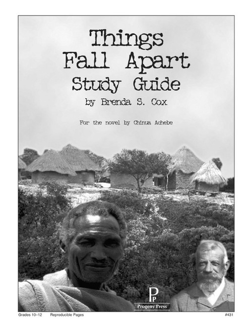 Things Fall Apart Christian Study Guide unit lesson plans for literature and reading. Novel study includes reproducible teacher ELA curriculum, hands on ideas, projects, worksheets, comprehension questions, and activities.