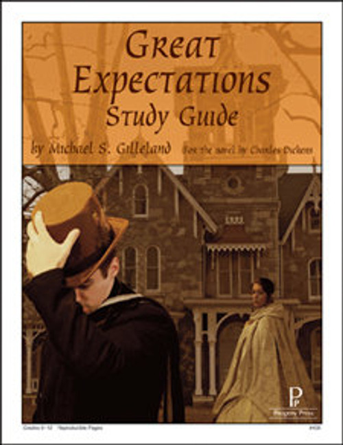 Great Expectations Christian Study Guide unit lesson plans for literature and reading. Novel study includes reproducible teacher ELA curriculum, hands on ideas, projects, worksheets, comprehension questions, and activities.