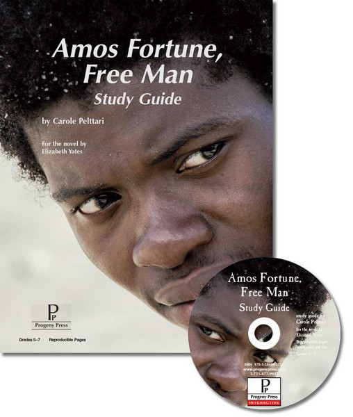 Amos Fortune, Free Man Study Guide, unit studyguide lesson plans for literature and reading from a Christian worldview with Biblical integration. Teacher resource curriculum, hands on ideas, projects, worksheets, comprehension questions, and activities, Amos Fortune, Free Man, Elizabeth Yates.
