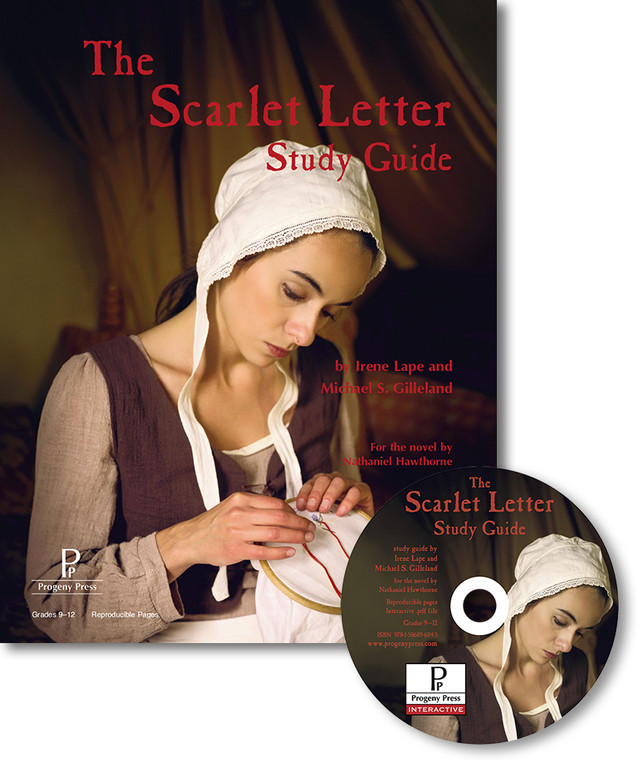 The Scarlet Letter by Nathaniel Hawthorne, unit study guide lesson plans for literature and reading from a Christian worldview with Biblical integration. Teacher resource curriculum, hands on ideas, projects, worksheets, comprehension questions, and activities.