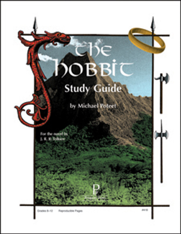 The Hobbit Study Guide unit studyguide lesson plans for literature and reading from a Christian worldview with Biblical integration. Teacher resource curriculum, hands on ideas, projects, worksheets, comprehension questions, and activities.