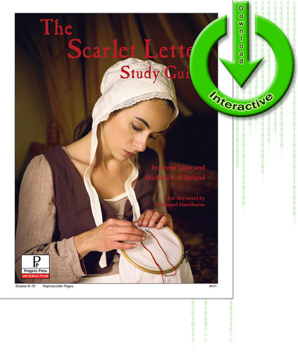 The Scarlet Letter Graphic Novel Study Guide (Digital Download), Saddleback Educational Publishing