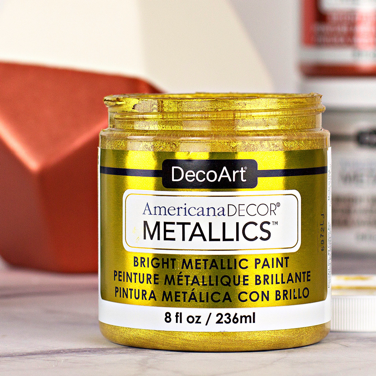 Metallic Copper Decormatt Acryl Acrylic Paints - 787 - Metallic