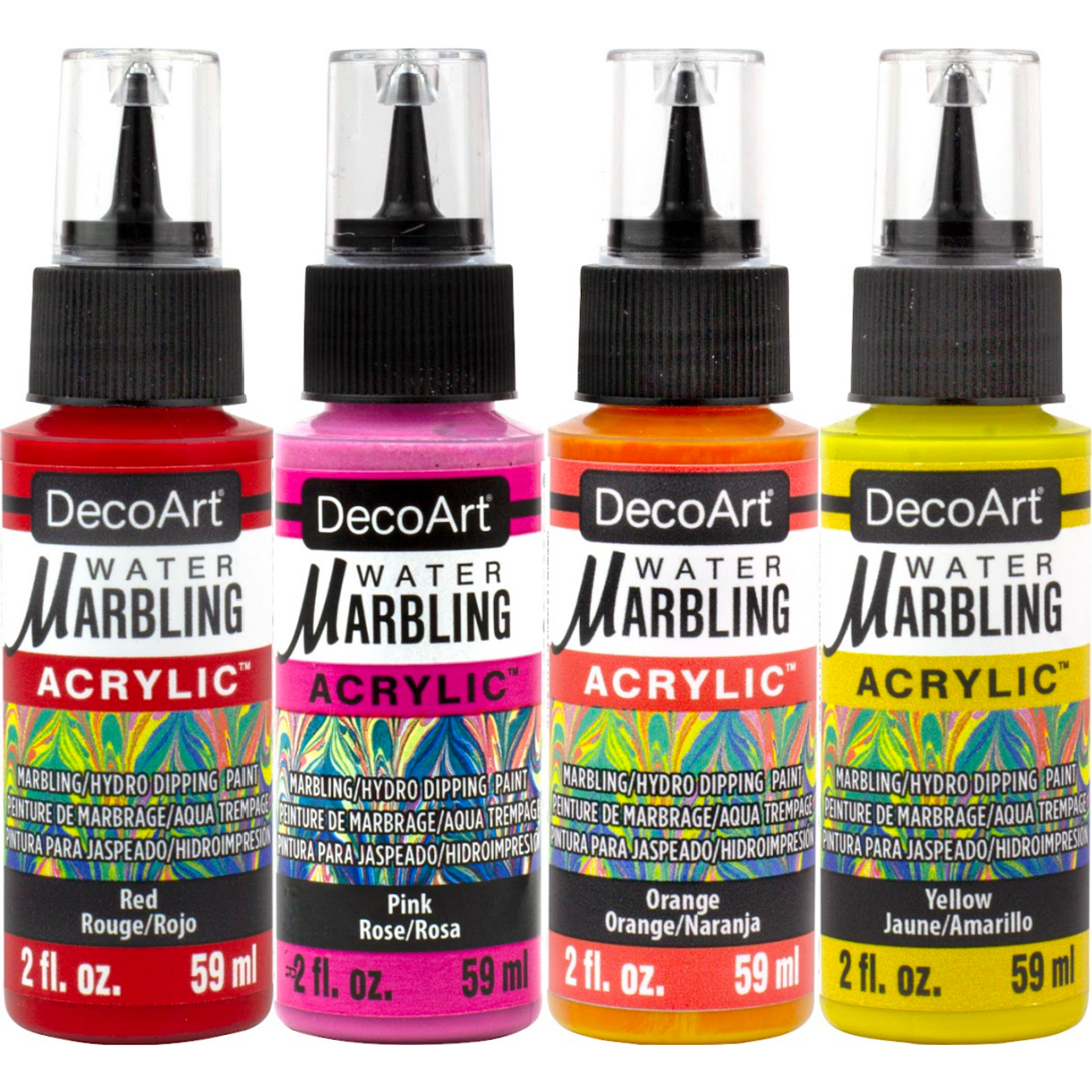 120ML Pigment Acrylic Paint Set Fluid Marbling Paint Acrylic