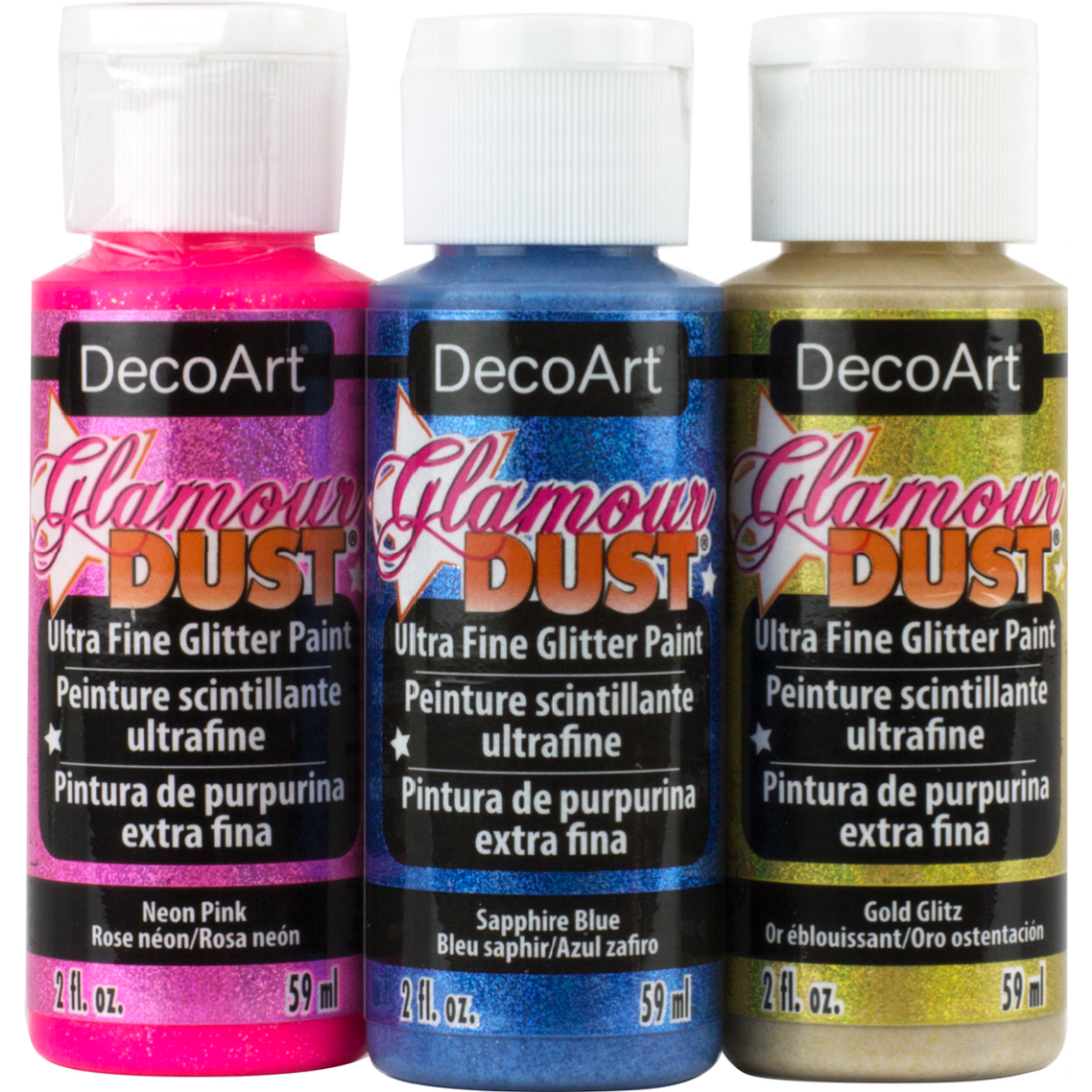 Glamour Dust Glitter Paint - DecoArt Acrylic Paint and Art Supplies