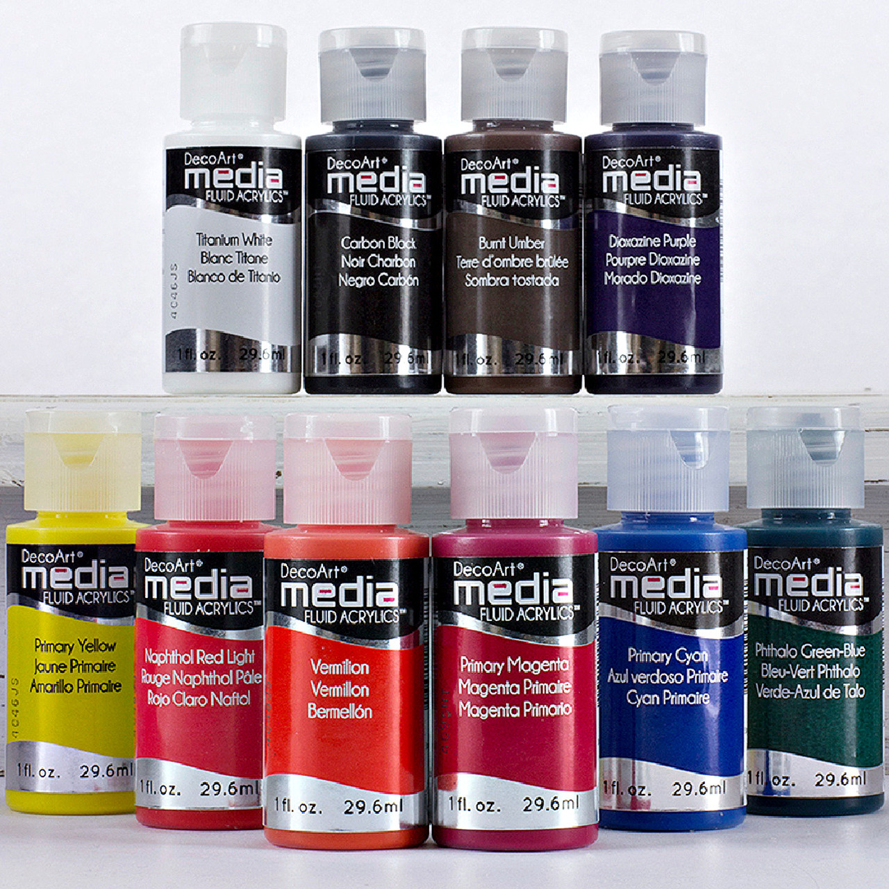 Decoart Pouring Medium 16-Ounce and Pixiss Acrylic Pouring Silicone Oi —  Grand River Art Supply
