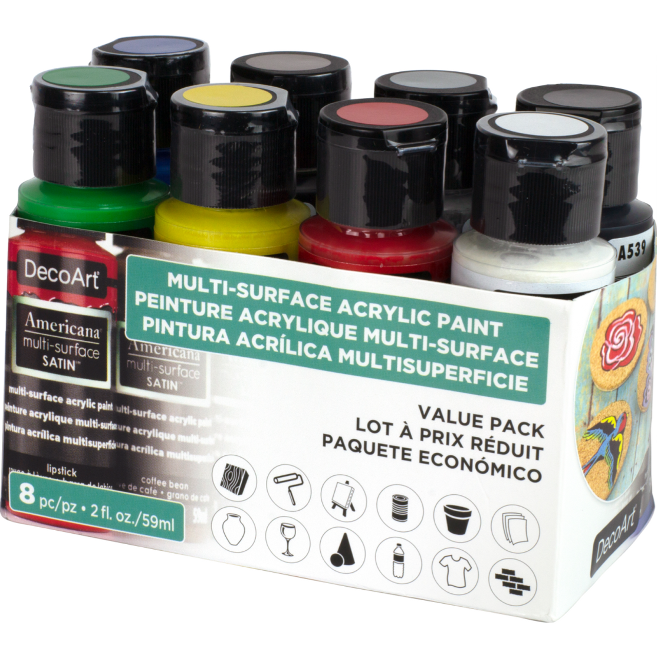 Pouring Acrylic Paint Entire Line 22 Bottles 