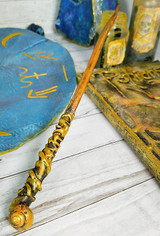 Upcycled Golden Magic Wand