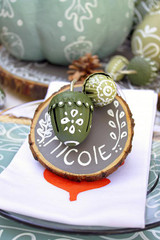 Woodland Ornament Place Card