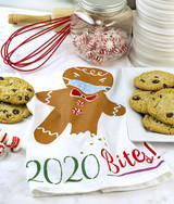 2020 Funny Gingerbread Man Tea Towel