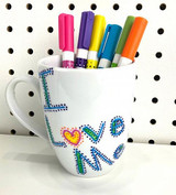 Easy DIY Painted Mugs