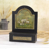 Antiquing | Folk Style Candle Box