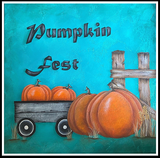 Canvas Art | Fall Pumpkin Fest