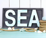 Coastal Wall Decor | DIY Wall Sign