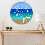 DIY Beach Sign | Beachy Crafts