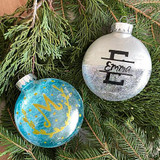 Monogram Ornaments with Holographic Illusions&amp;