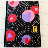 Valentine's Day Craft |  Glittery Heart Journal